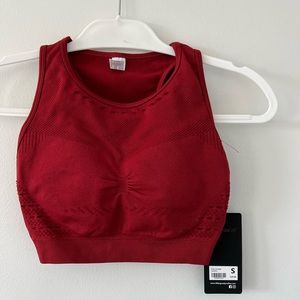 NEW Red Sports Bra